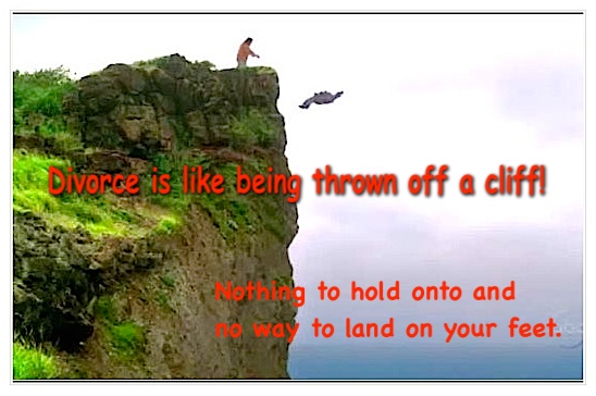 Divorce is like cliff m final