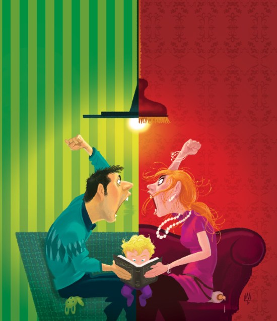 Divorce adult art p fighting c in mid w book m