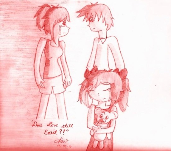 Deviant art Broken family .. m