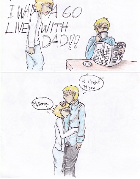 Deviant art I want to live with dad m