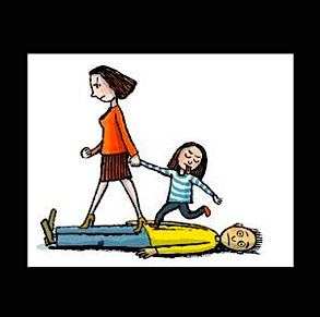 PAS m and c walking on dad m